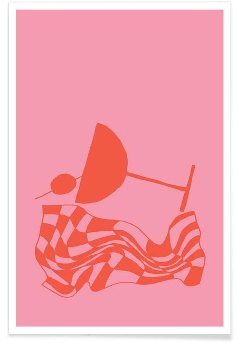 Martini In Pink Poster Juniqe