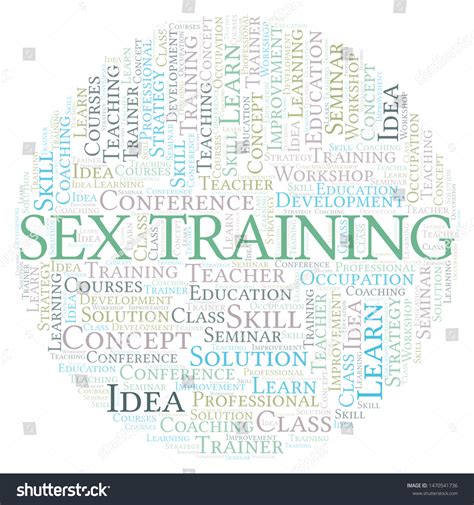 Sex Training Word Cloud Wordcloud Made Stock Illustration 1470541736 Shutterstock