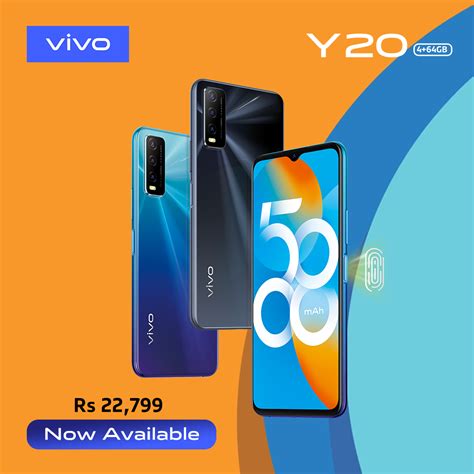 Vivo Y20 Price In Pakistan Affordable And Feature Packed 56 Off