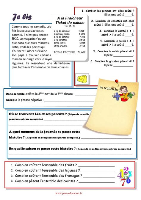 Cahier De Vacances Ce Vers Cm Gratuit A Imprimer Destin Cahier De