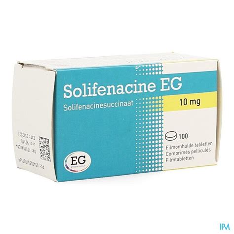 Solifenacine Eg Mg Filmomh Tabl Pvc Alu Apotheek T Kindt