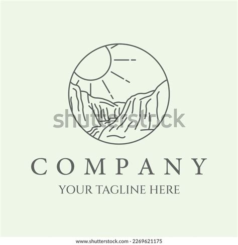 Grand Canyon National Park Logo Design Stock Vector (Royalty Free) 2269621175 | Shutterstock