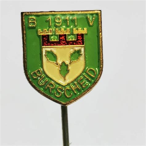 Fussball Anstecknadel BV Burscheid 1911 FV Niederrhein Kreis Remschei