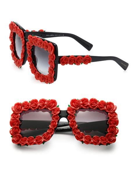 Sale Dolce And Gabbana Sunglasses Flowers In Stock