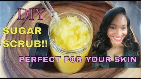 How To Make Sugar Scrub Diy 3 Ingredients Super Exfoliating Youtube