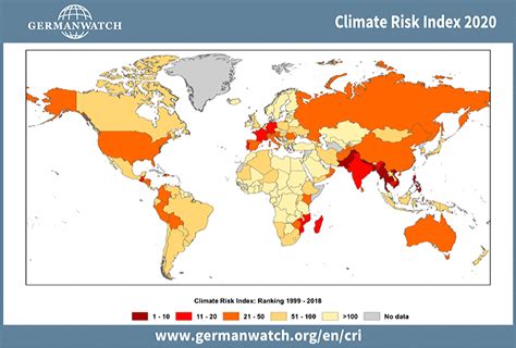 Países Más Afectados Por El Cambio Climático Actualizado