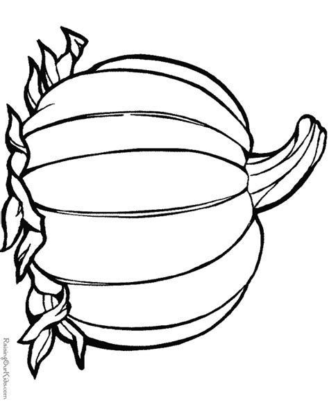 Thanksgiving Food Coloring Pages Clip Art Library