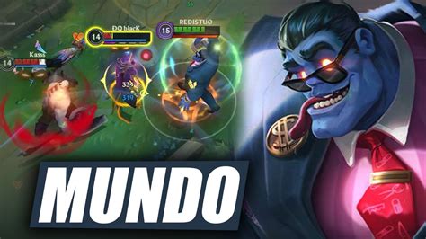 Wild Rift Mundo Baron Lane Gameplay In Season Build Runes Youtube