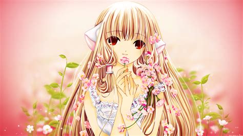 Chobits Wallpaper Whispers Of Flowers Minitokyo