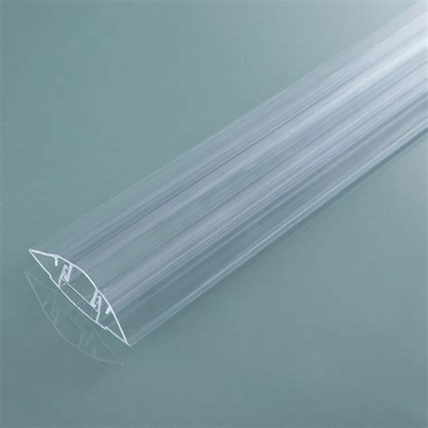 Polycarbonate Snap Down Glazing Bar Clear For Use With 4mm 6mm 8mm