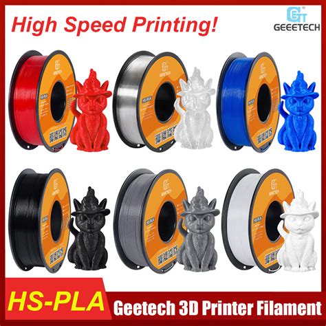 Geeetech 3D Printer Filament PLA 1 75mm 1KG 2 2lbs Various Colours UK