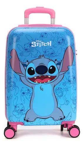 Mala De Viagem Bordo Infantil Stitch Disney Rodas Luxcel