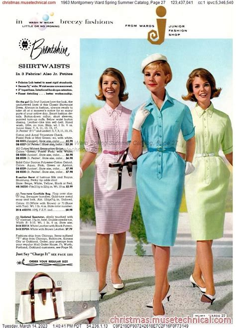 Montgomery Ward Spring Summer Catalog Page Catalogs