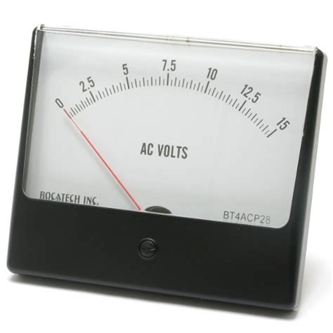 0 15 Volt Ac Panaview Analog Panel Meter