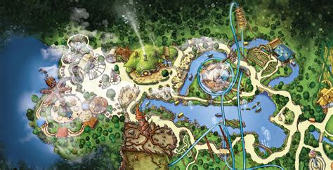Toverland Zet Nieuwe Attracties Alvast Op Parkplattegrond Looopings