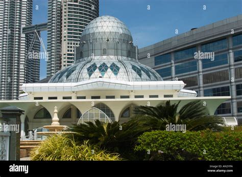 Asy Syakirin Mosque Near Petronas Twin Towers Kuala Lumpur Malaysia