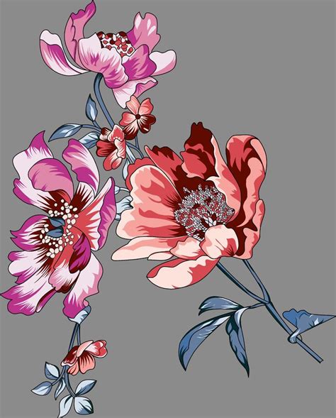 Pin By Digajarla Praveen On Mishra In Botanical Flower Art