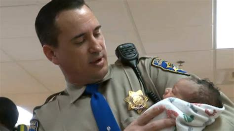 Police Officer Delivers Saves Babys Life On California Highway