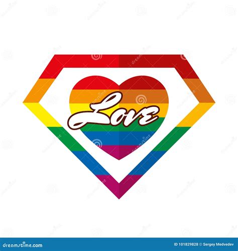 Lgbt Rainbow Symbol Stock Illustration Illustration Of Card 101829828