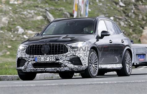 Mercedes Amg Glc 63 2023 Collaudi In Corso Per Il Rinnovato Crossover Sportivo Foto Spia