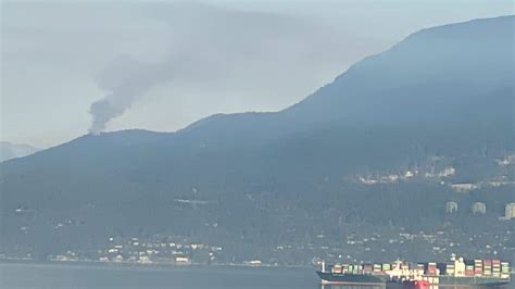 Metro Vancouver On Twitter Smoke From A Wildfire In Westvancouver Is