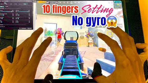 New😱best Settings And Sensitivity🔥no Recoil 10 Fingers Claw Handcam