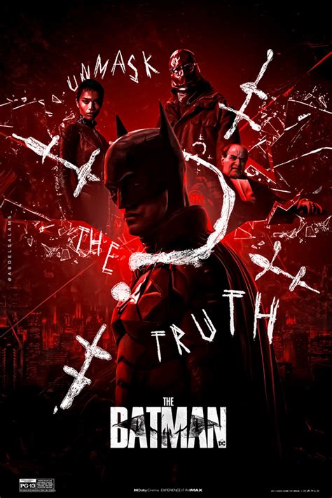 The Batman Unofficial Poster Design Behance Behance