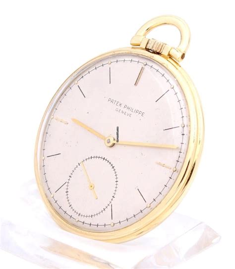 Patek Philippe 18K Gold OF Taschenuhr 40er REF 732 Slim für 4 729