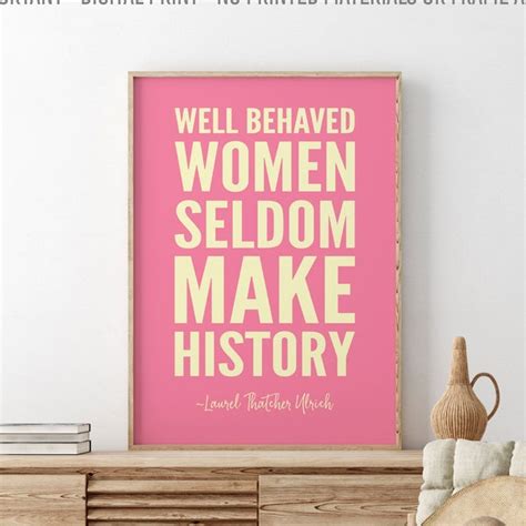 Well Behaved Women Etsy