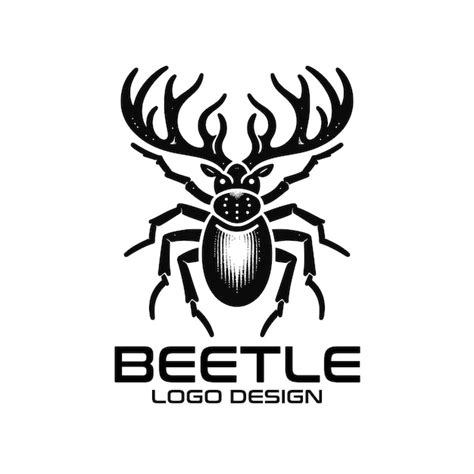 Premium Vector Beetle Vector Logo Design