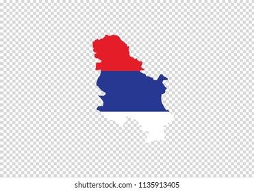 Serbia Map Outline National Borders Country Stock Vector (Royalty Free) 1135913405 | Shutterstock