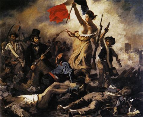 Delacroix La libertà che guida il popolo Studenti it