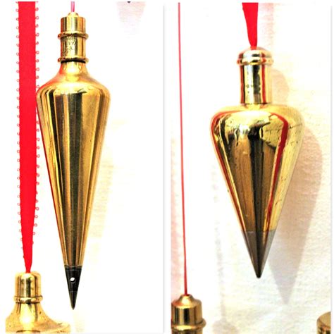 Antique Plumb Bob Collection Plumb Bobs Industrial Christmas - Etsy