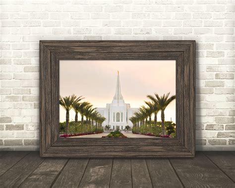 Gilbert, Arizona LDS Mormon Temple Horizontal - Etsy