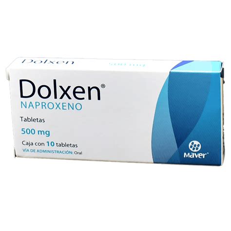 Dolxen 10 Tabletas Farmacias Gi Mejoramos Tu Salud Elevando Tu