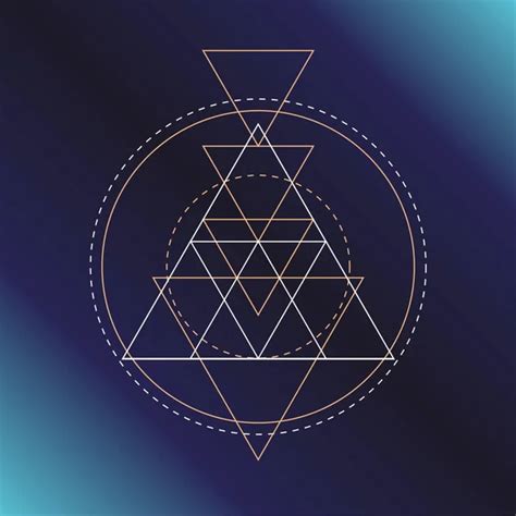 Sacred Geometry Symbol Alchemy Religion Philosophy Astrology