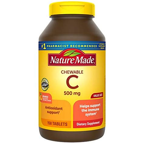 Nature Made Chewable Vitamin C Mg Tablets In Pakistan Wellshop Pk