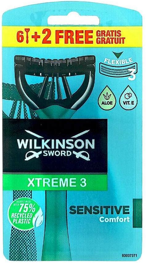 Wilkinson Sword Xtreme Pure Sensitive Pack Of Disposable Razors