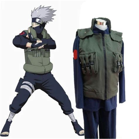 Naruto Hatake Kakashi Cosplay Costumes Kiss Anime