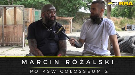 Marcin RÓŻAL Różalski Rewanż z Pudzianem KSW Colosseum 2 Wotore