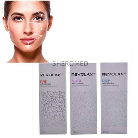 Revolax Injectable Filler Revolax Hyaluronic Acid Dermal Filler Sodium