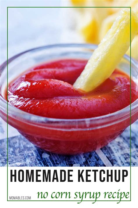 Easy Homemade Ketchup Recipe Momables