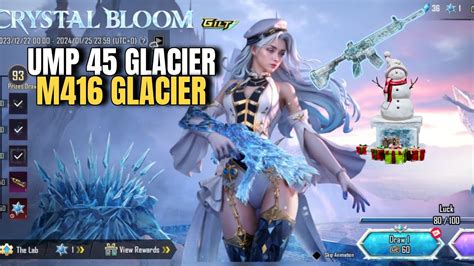 Crystal Bloom Crate Opening Finally M416 Glacier Is Back UMP 45