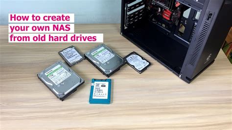 How To Build A Nas Server From Old Hard Drives Youtube