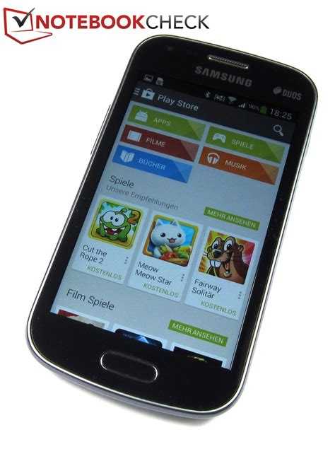 Review Samsung Galaxy S Duos Gt S Smartphone Notebookcheck Net