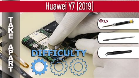 How To Disassemble Huawei Y7 2019 DUB LX1 Take Apart Tutorial YouTube