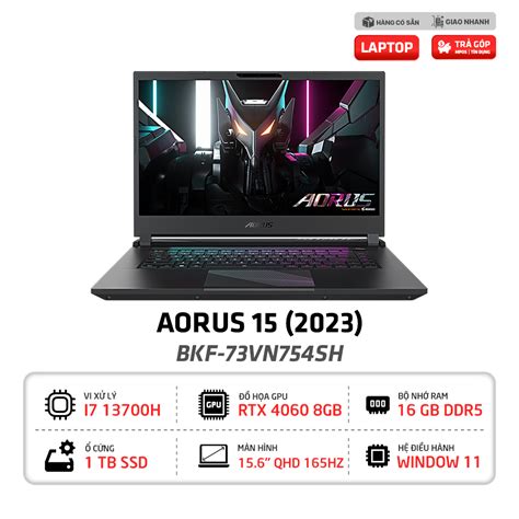 Laptop Gigabyte Aorus 15 Bkf 73vn754sh Chip Intel Core I7 13700h Ram