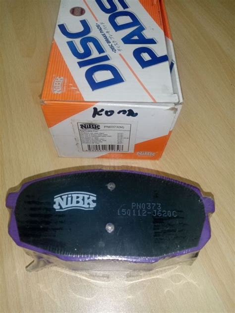 FRONT BRAKE PAD NIBK BRAND JAPAN MADE FOR HYUNDAI KONA 2.0 GASOLINE ...