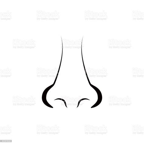 Human Nose Icon Detailed Icon Of Parts Of Human Organs Icon Premium