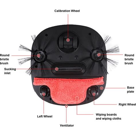 Humble Robotlu Süpürge Süpürme Temizleyici Paspas Elektrikli Süpürge 3